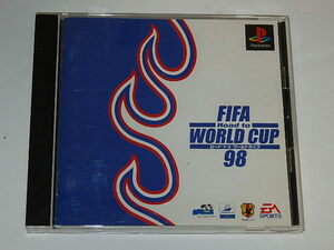 ★プレイステーションゲームソフト　FIFA WORLD CUP98/サッカー野郎専用