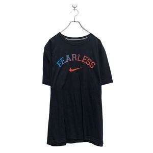 NIKE 半袖 ロゴ Tシャツ ナイキ L ブラック クルーネック 古着卸 アメリカ仕入 a604-7212