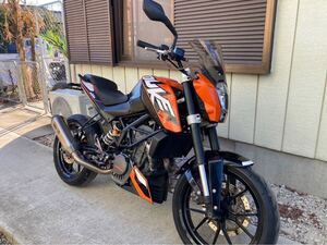 KTM 125デューク 125duke 実働 低走行車 エンジン好調 始動動画有り (グロム アドレス pcx 