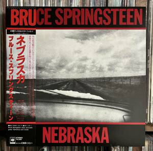 ブルース・スプリングスティーン / ネブラスカ　LP 帯　Bruce Springsteen / Nebraska