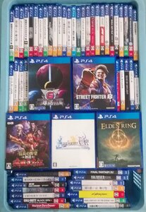 【中古・ジャンク品】1円 ～ PS4 ソフト エルデン ストファ６ 戦国立志伝 FFX/X-2 地球６他 大量 まとめ【要年齢確認】..