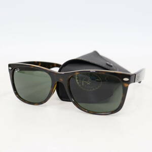 8796-60 Ray-Ban レイバン サングラス べっ甲 RB 2132-F NEW WAYFARER ニューウェイファーラー 902 58ロ18 140 3N 中古