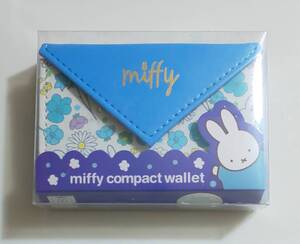 ミッフィー コンパクトウォレット ブルー miffy 財布 プライズ