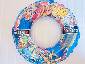 ⑦ポケモン 浮き輪60cm 空気ビニール 空ビ うきわ ピカチュウ ポケットモンスター inflatable Pokemon PoolToys SwimRing Pikachu