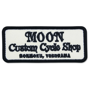 MOON Custom Cycle Shop パッチ [PM019]　MOONEYES　ムーンアイズ　ワッペン