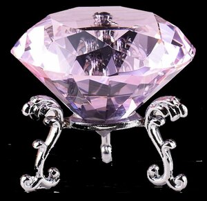 全7種類 要1種類選択 6cm 装飾 プレゼント ダイヤモンド型クリスタル ダイヤモンド クリスタル オブジェ オーナメント 置物 小物 HD469