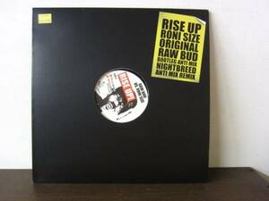 12inch RAW BUD vs RONI SIZE / Rise Up / Drum & Bass 5枚以上で送料無料