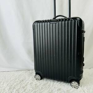 美品　RIMOWA リモワ サルサ SALSA 48L 4輪　マットブラック　スーツケース キャリーケース TSAロック 871.56