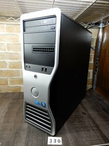 330★希少品☆Windows7-64bit インストールメディア付★XEON-E5620★DVDRWマルチ★メモリ12GB★1000GB★タワー型パソコン★Precision T5500