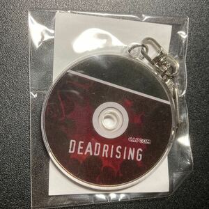 カプコン40周年 オンラインくじ ソフトディスク型キーホルダー F賞 DEAD RISING グッズ CAPCOM キーホルダー ストラップ デッドライジング