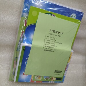 新品 ECC 英語教材 (EASY AS PIE) PT教材 絵本 パズル DVD Sunny Skies 塾教材 英語 幼児 子供 英語学習 教材セット 未開封 ECCジュニア