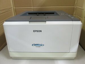 ◎中古レーザープリンタ【EPSON LP-S310N】トナー/メンテナンスユニットなし◎2407032