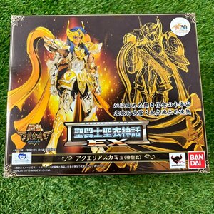 【新品未開封品】『9-409』BANDAI 聖闘士星矢 黄金魂 聖闘士聖衣神話EX セイントクロスマイスEX アクエリアスカミュ 神聖衣 フィギュア