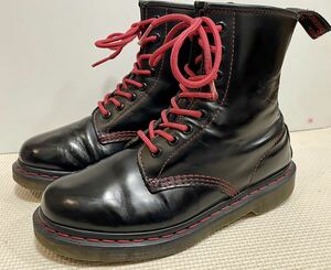 Dr Martens ドクターマーチン 8ホールレザー ブーツ UK4黒