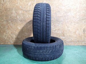 RK5658【送料無料205/60R16】2本 ブリヂストン ブリザック VRX 中古スタッドレス ノア VOXY ステップワゴン等に ≪即決≫