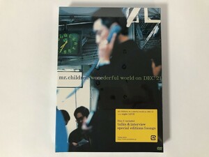 SL190 未開封 Mr.Children / wonederful world on DEC 21 【DVD】 0804