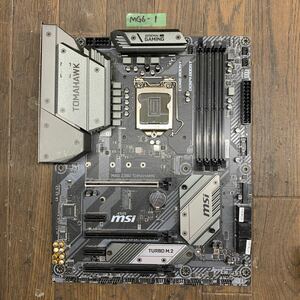 MG6-1 激安 マザーボード msi MAG Z390 TOMAHAWK LGA1151 BIOS立ち上がり確認済み ジャンク