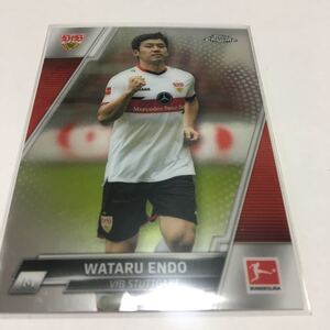 ★2021-22 TOPPS CHROME BUNDESLIGA 遠藤 航 シュトゥットガルト★即決