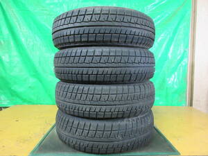 14インチ 2022年製 BRIDGESTONE ブリヂストン アイスパートナー2 ICEPARTNER2 165/65R14 79Q 4本 №7391 スタッドレス 雪 氷 冬タイヤ