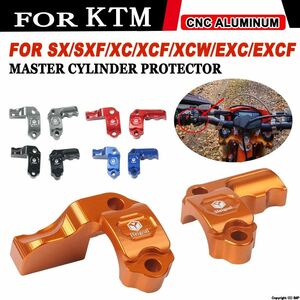 Ktm 125 150 250 300 350 400 sx sxf xc xcf xcw exc excf 450用アクセサリークラッチブレーキマスターシリンダープロテクターガード