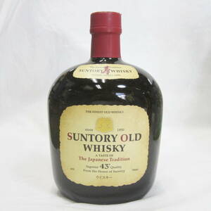 ● サントリー オールド 43% 700ml SUNTORY OLD ダルマ 未開栓！①