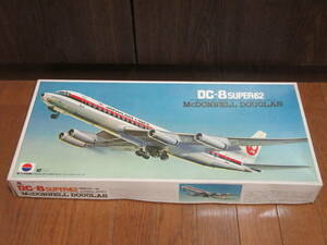 ☆ニットー　マクダネル・ダグラス　ＤＣ-８スーパー６２　日本航空　ＪＡＬ　1/100　McDONNELL DOUGLAS DC-8 SUPER62☆