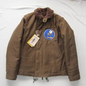 ☆新品 フリーホイーラーズ N-1 デッキジャケット "Construction Battalion" (36) 　 / freewheelers / B-10 B-15