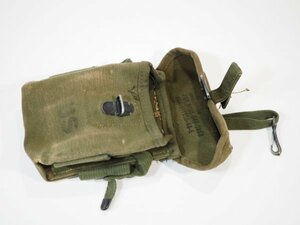 ☆A3986☆米軍 中古 ベトナム戦 M1956(M56) ユニバーサルマガジンポーチ コットン NAM