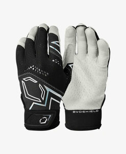  【USA物】エボシールド PRO-SRZ V2 BATTING GLOVES バッティンググローブ ブラック サイズL 野球 大人用 wiwb57305bkl