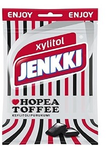 クロエッタ イェンキ トフィー味　キシリトール　ガム　70g×１袋　Cloetta Jenkki 北欧のガムです