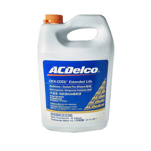 ☆★AC Delco　GM純正推奨クーラント液 デキシクール 4L　ロングライフ 冷却水　オーバーヒート防止に！ ACデルコ★☆