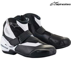 在庫あり alpinestars アルパインスターズ ブーツ SMX-1 R v2 VENTED BOOT カラー:BLACK WHITE(12) サイズ:40/25.5cm