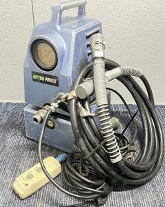 【中古品】日東造機 TAIRIKU UPCV-450 電動油圧ポンプ 100V 2122