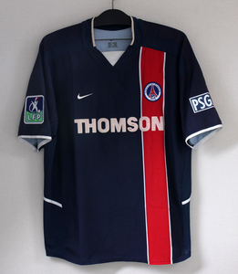 02-03パリサンジェルマン PSG Paris-Saint-German(H)#10 ロナウジーニョ Ronaldinho 半袖 Nike リーグ1 M