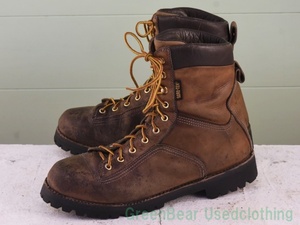 X297◆メンズ ダナー DANNER ワークブーツ ワイズ細め 良い味 茶 ブラウン 12D 30cm