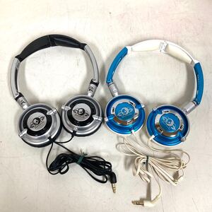 R♪ Skullcandy スカルキャンディ 折りたたみ型ヘッドホン Lowrider 2点セット ヘッドフォン 有線 オーディオ