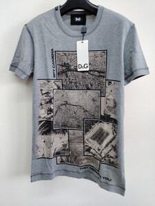 D＆G 半袖Tシャツ グレー 44