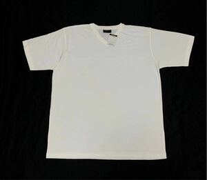 (未使用) NEXT // サンプル品 半袖 オーバーサイズ Vネック Tシャツ (白) サイズ L