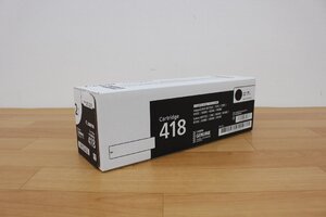 ◇未開封品◇　Canon 418 CRG-418BLKVP キャノン トナーカートリッジ ブラック 純正トナー 期限切れ（2754918）