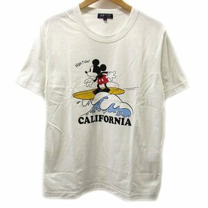 BEAMS HEART × Disney ビームス ハート ディズニー ミッキー Tシャツ M ホワイト