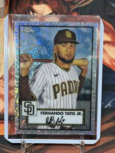 2021 Topps Chrome Platinum FERNANDO TATIS JR. Mini Diamond Refractor タティス