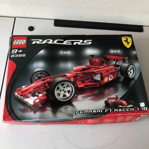 LEGO RACERS レゴ レーサー FERRARI F1 RACER 1/10 9+ 8386 フェラーリ 組立途中 未検品 ジャンク品