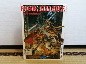 ROGUE ALLIANCE ローグ・アライアンス PC-88 SR以降 スタークラフト PCゲーム