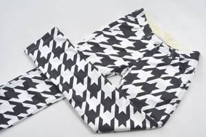 coco 中古 ラウドマウス LOUDMOUTH レディース パンツ S 白×黒 ロングパンツ 裏起毛 秋冬 レターパックプラス発送可 83665