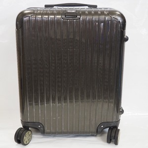 Th550841 リモワ キャリーバッグ エッセンシャル キャビン チャコールグレー系 キャリーケース スーツケース RIMOWA 中古