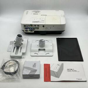 【1196】動作品 エプソン ビジネスプロジェクター EB-2040 2017年製 EPSON ホワイト