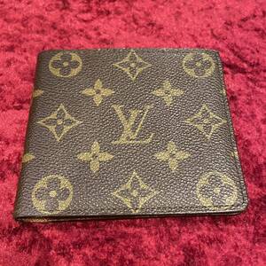 美品 LOUIS VUITTON ルイヴィトン モノグラム 二つ折り財布 折り畳み財布