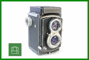 【同梱歓迎】実用■リコー RICOHFLEX 8cm F3.5■バルブ粘り・他シャッター全速完動■AE166