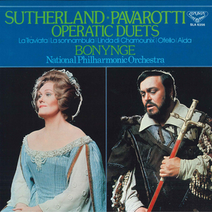 LP Sutherland, Pavarotti, Bonynge Sutherland Pavarotti Operatic Duets SLA6356 LONDON /00260