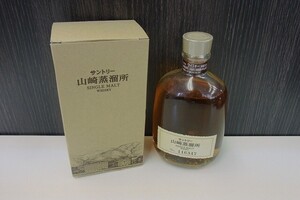 J406-X6-234 未開栓 SUNTORY サントリー 山崎蒸溜所限定 シングルモルト ウイスキー 300ml 40% 箱付 現状品①